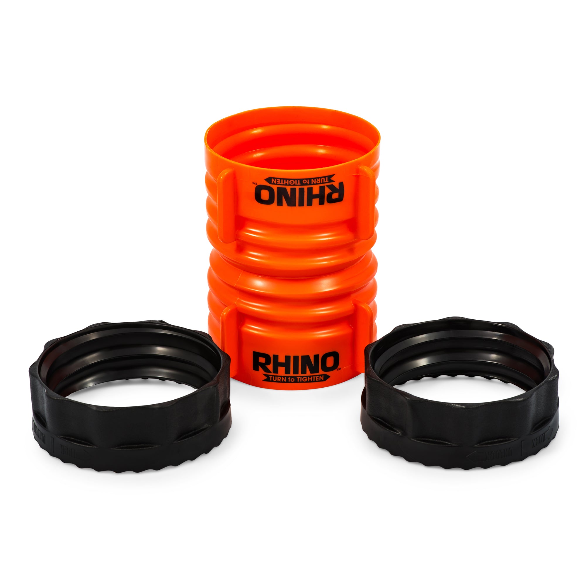 Camco RhinoFLEX RV Sewer Hose Connector Coupler w/Locking Rings, Accessory Only - VMInnovations