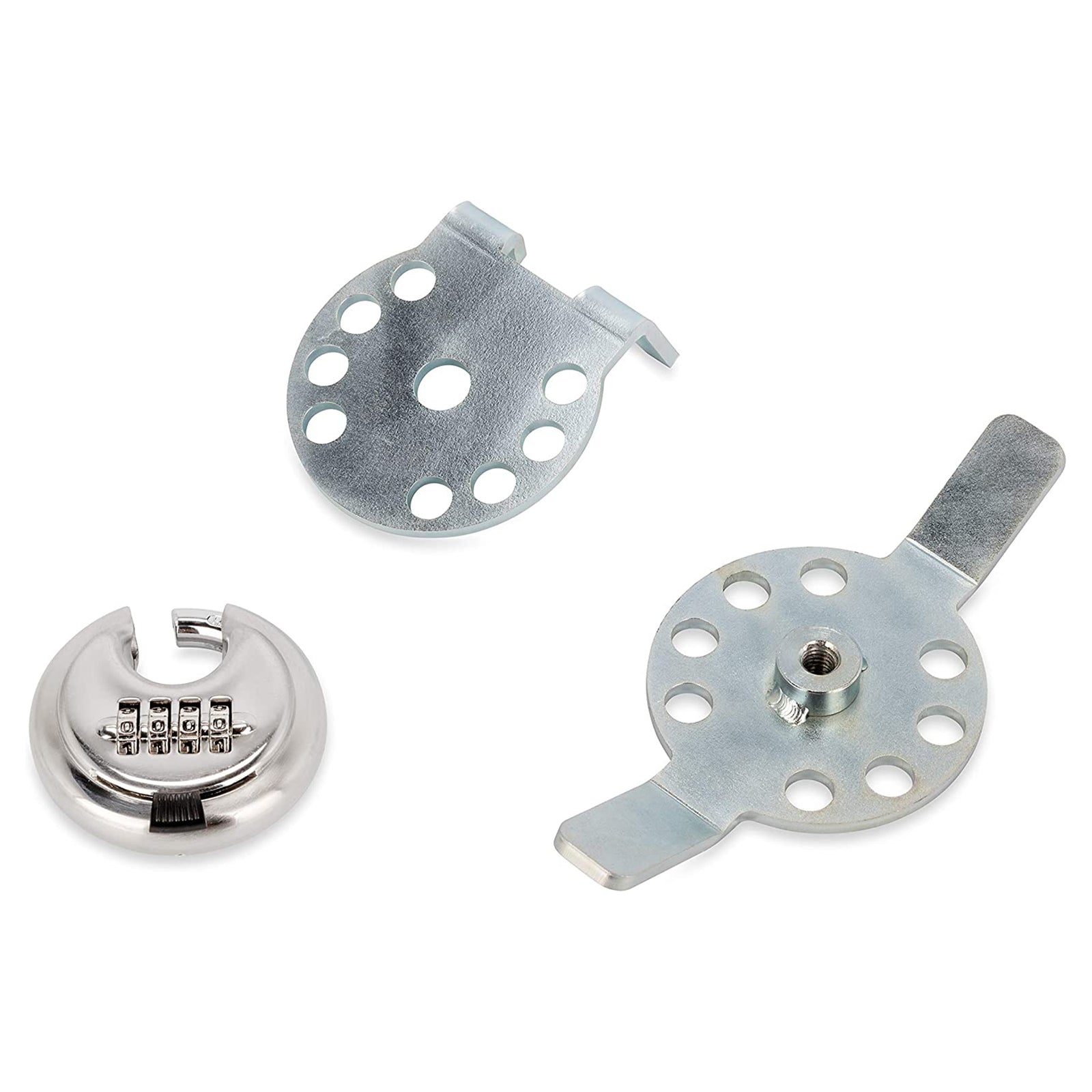 Camco Double Propane Tank Theft Prevention Combination Locking Device for RVs - VMInnovations