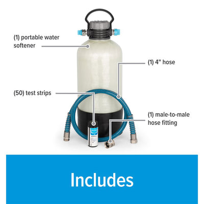 Camco TastePURE Compact 4 GPM Hard Water Softener Kit for RV and Boat (Used)