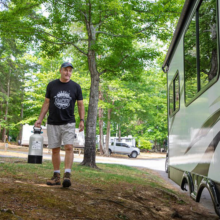 Camco TastePURE Portable 4 GPM Hard Water Softener Kit for RV & Boat (Open Box) - VMInnovations