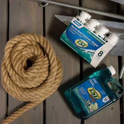 Camco TST Marine 32 fl oz Concentrated Toilet Waste Odor Treatment, Clean Scent
