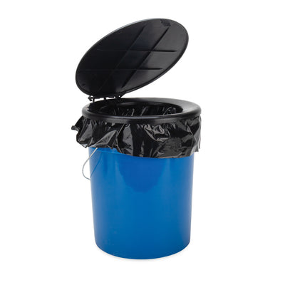 Camco RV Portable Outdoor 5 Gallon Toilet Bucket Kit with Seat & Lid (Open Box) - VMInnovations