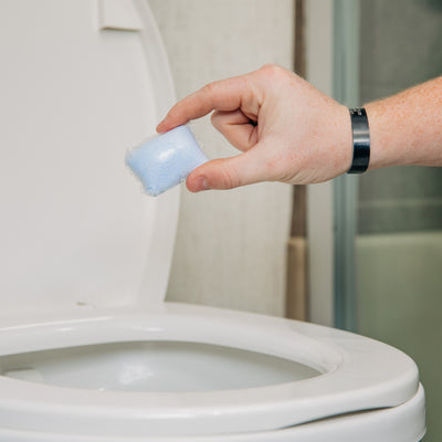 Camco 30 Drop-Ins RV Toilet Waste Odor Treatment, Ocean Breeze Scent (Open Box) - VMInnovations