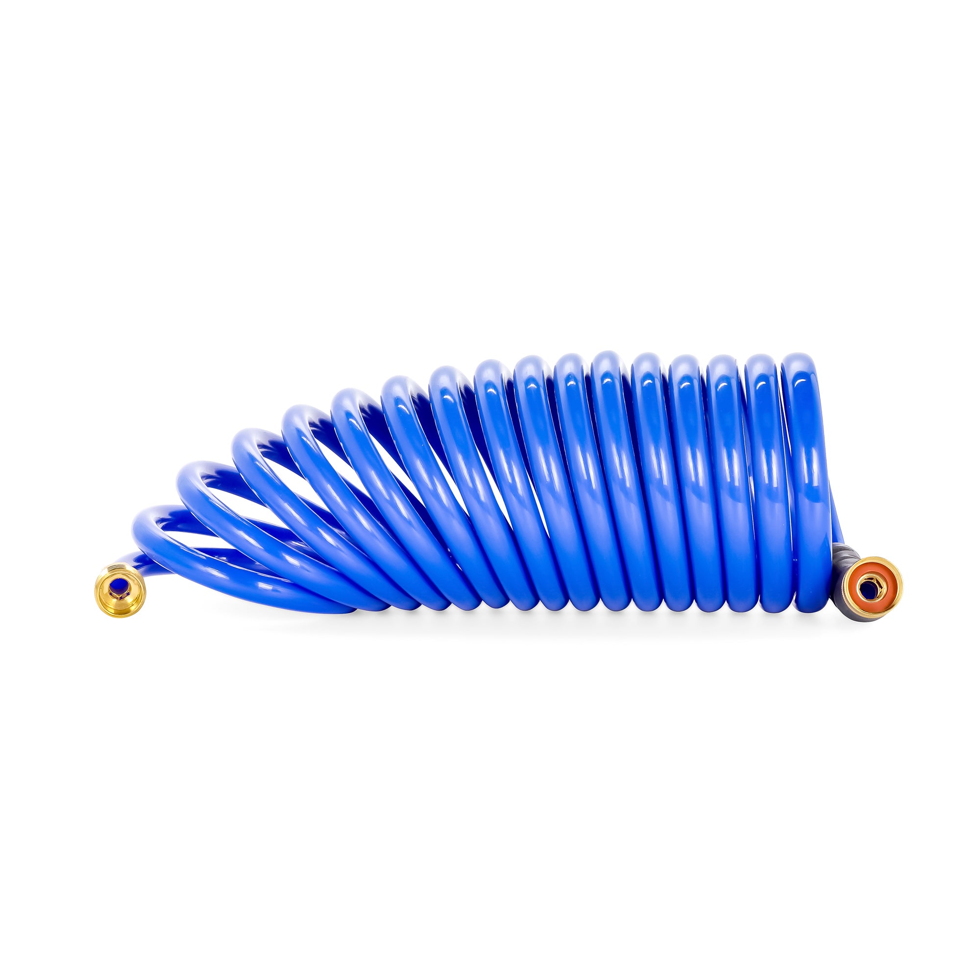Camco 20 Ft Marine & Garden Coiling Water Hose w/Brass Fittings (Open Box) - VMInnovations