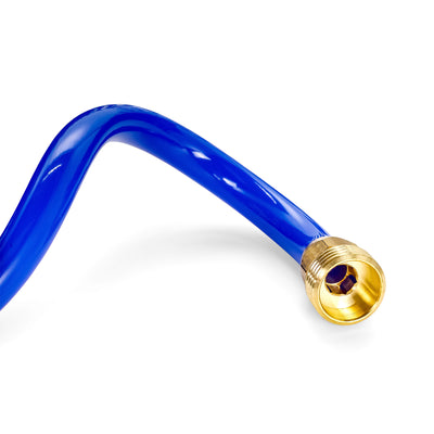 Camco 20 Ft Marine & Garden Coiling Water Hose w/Brass Fittings (Open Box) - VMInnovations