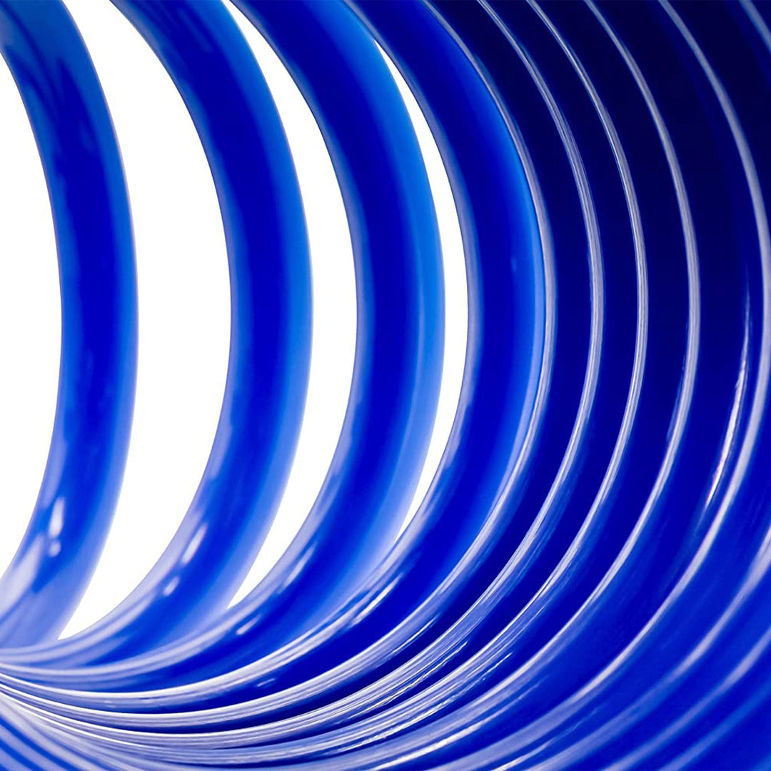 Camco 20 Ft Marine & Gardening Self Coiling Water Hose w/Brass Fittings (Open Box)