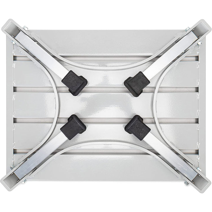 Camco 43677 Fixed Height Aluminum Platform Step Stool with Rubber Feet(Open Box)