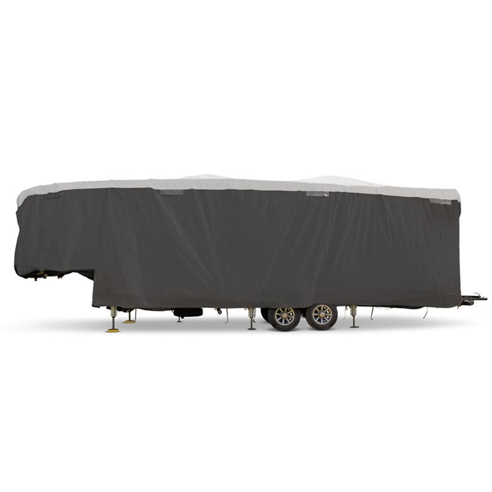 Camco 34-36' 5th Wheel RV Cover w/Zipper Doors & Covered Air Vents (Open Box) - VMInnovations