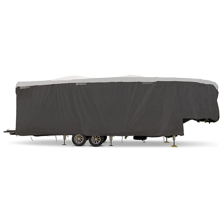 Camco 34-36' 5th Wheel RV Cover w/Zipper Doors & Covered Air Vents (Open Box) - VMInnovations