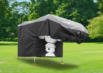 Camco ULTRAGuard 17'6" to 19'6" Slide In RV Camper Cover with Covered Air Vents - VMInnovations