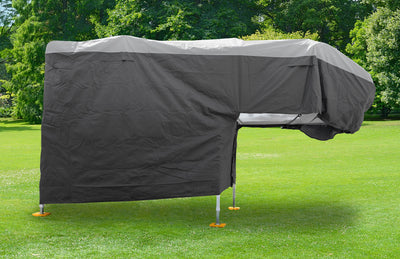 Camco ULTRAGuard 17'6" to 19'6" Slide In RV Camper Cover with Covered Air Vents - VMInnovations