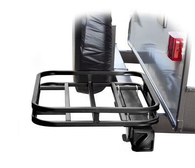 CAMCO RV Bumper Mounted Cargo Hitch Rack for 4" & 4.5" Bumpers (Open Box)