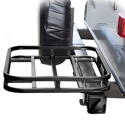 Eaz-Lift RV Bumper Mounted Cargo Carrier, Hitch Rack for 4" & 4.5" Bumpers(Used)