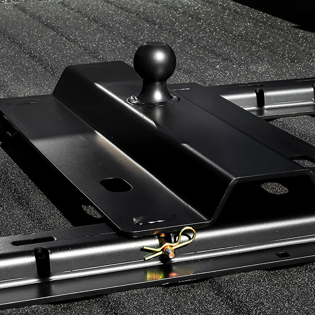 EazLift Universal Fit Gooseneck Ball Plate for In-Bed 5th Wheel Rails (Open Box) - VMInnovations