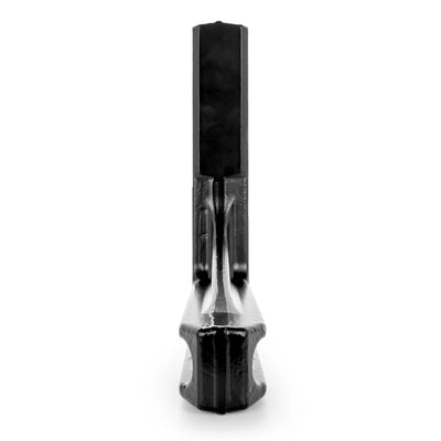 Camco Eaz-Lift Durable 2" Powder Coated Alloy Steel Forged High-Low Shank, Black