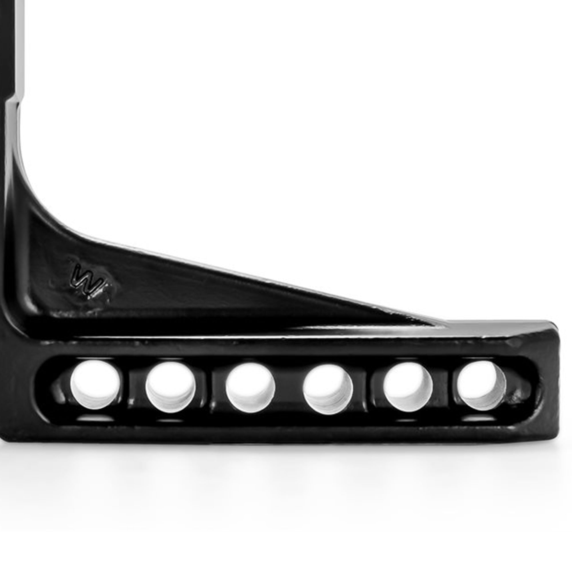 Camco Eaz-Lift Durable 2" Powder Coated Alloy Steel Forged High-Low Shank, Black - VMInnovations