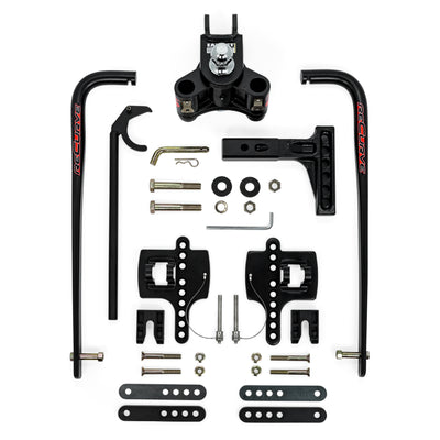 Camco Eaz Lift ReCurve R6 Weight Distribution Hitch w/15,000 lbs Capacity, Black