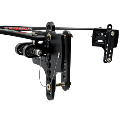 Camco Eaz Lift ReCurve R6 Weight Distribution Hitch w/15,000 lbs Capacity, Black