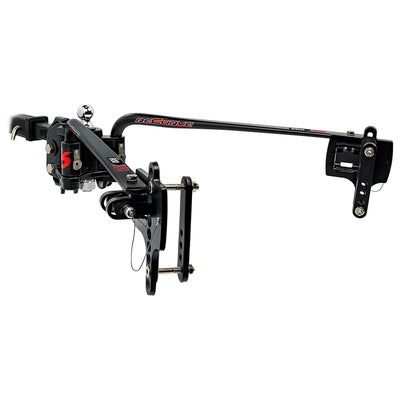 Camco Eaz Lift ReCurve R6 Weight Distribution Hitch w/15,000 lbs Capacity, Black