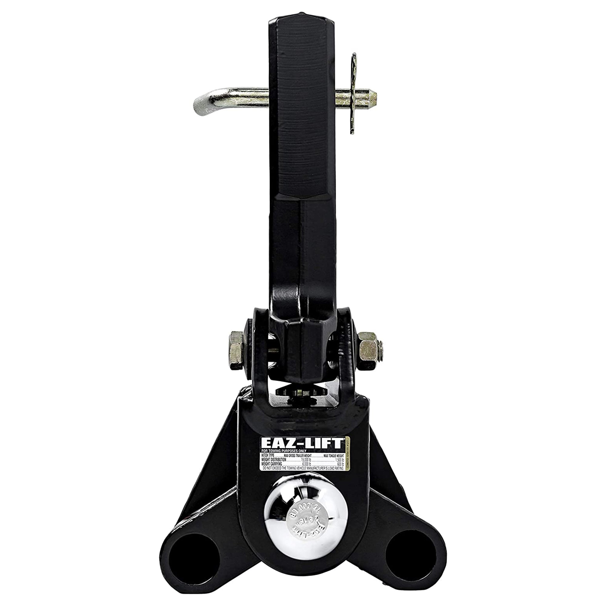 Camco Eaz Lift ReCurve R6 Weight Distribution Hitch w/15,000 lbs Capacity, Black - VMInnovations