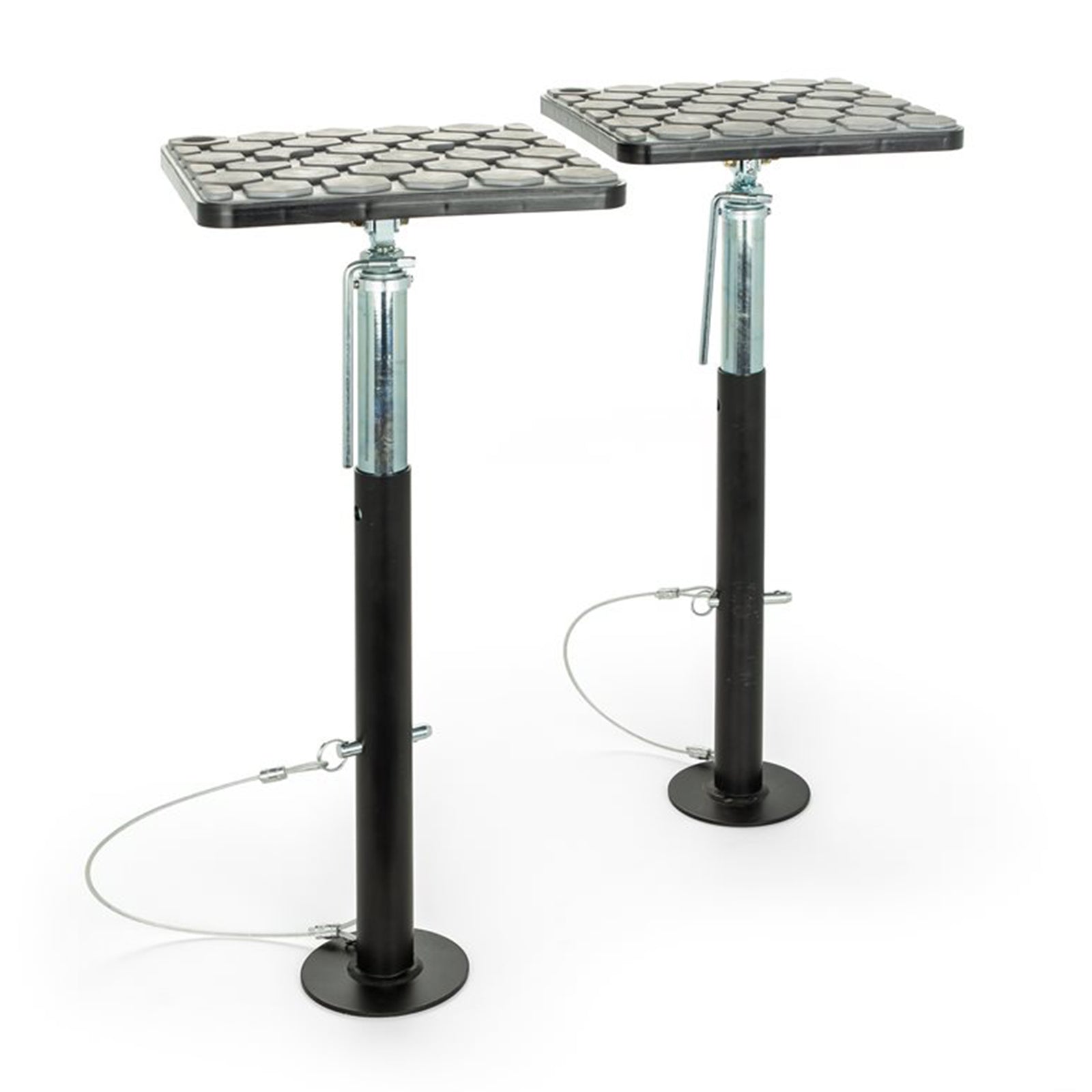 Camco Eaz-Lift Adjustable RV Patio Supports w/ Flat Bottom Slide Outs, Set of 2 - VMInnovations