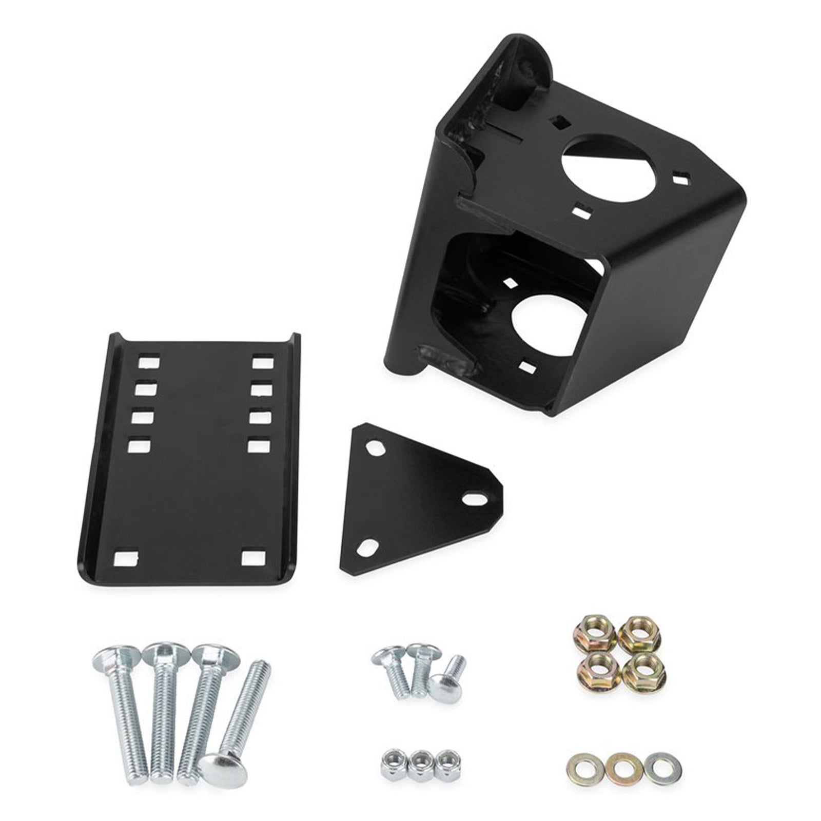 Camco 50015 Trailer Tongue Jack Bolt-On Relocation Kit with Tailgate Clearance - VMInnovations