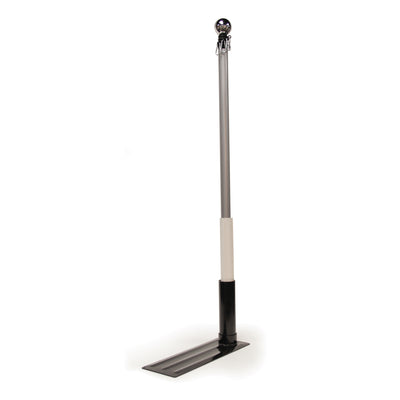 Camco 16ft Telescoping Fiberglass Flagpole w/Tire Anchored Flag Holder(Open Box) - VMInnovations