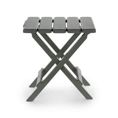 Camco Portable Outdoor Camping Small Plastic Folding Side Table, Sage (Used) - VMInnovations
