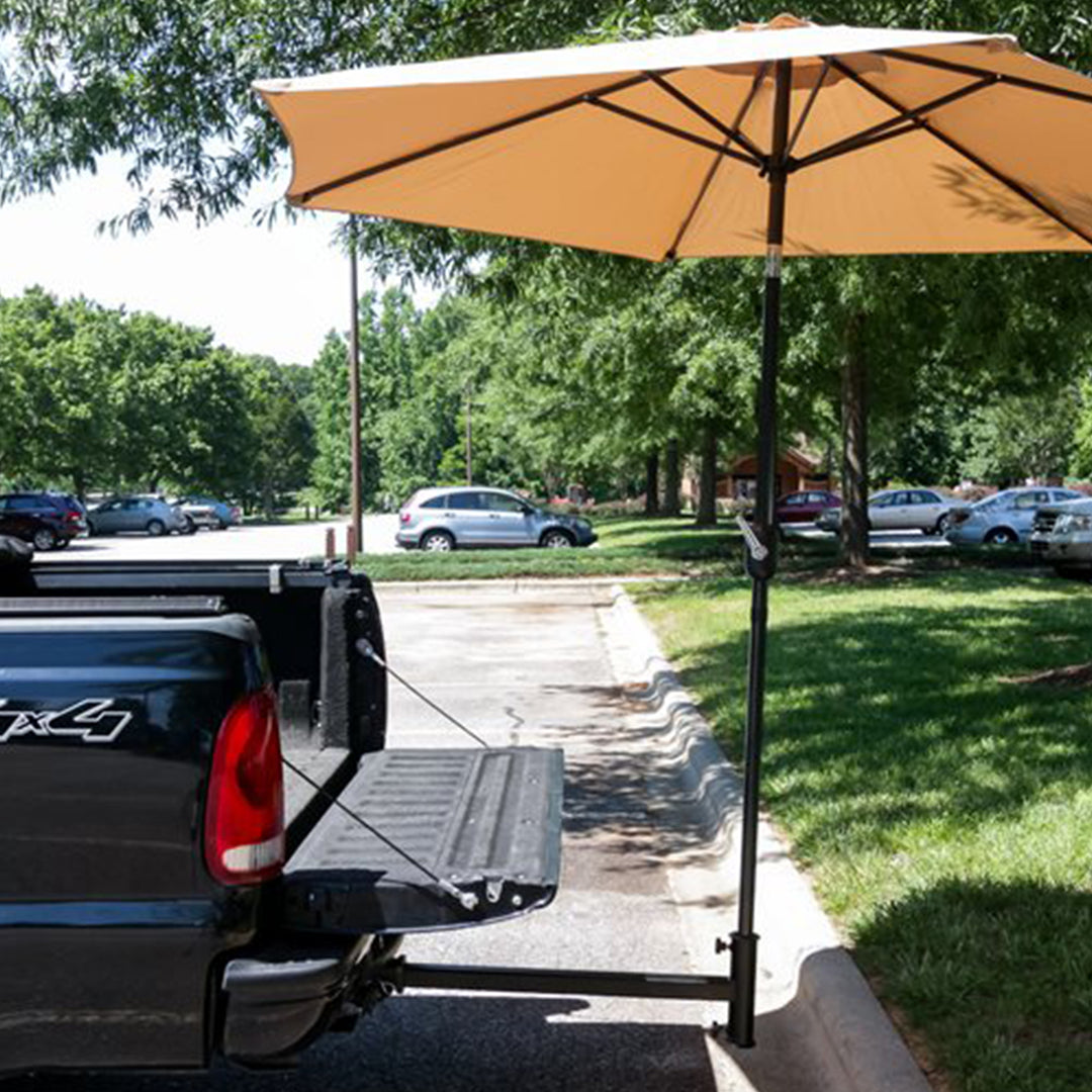 Camco Durable Alloy Steel Hitch Mount Umbrella Holder (Open Box) - VMInnovations