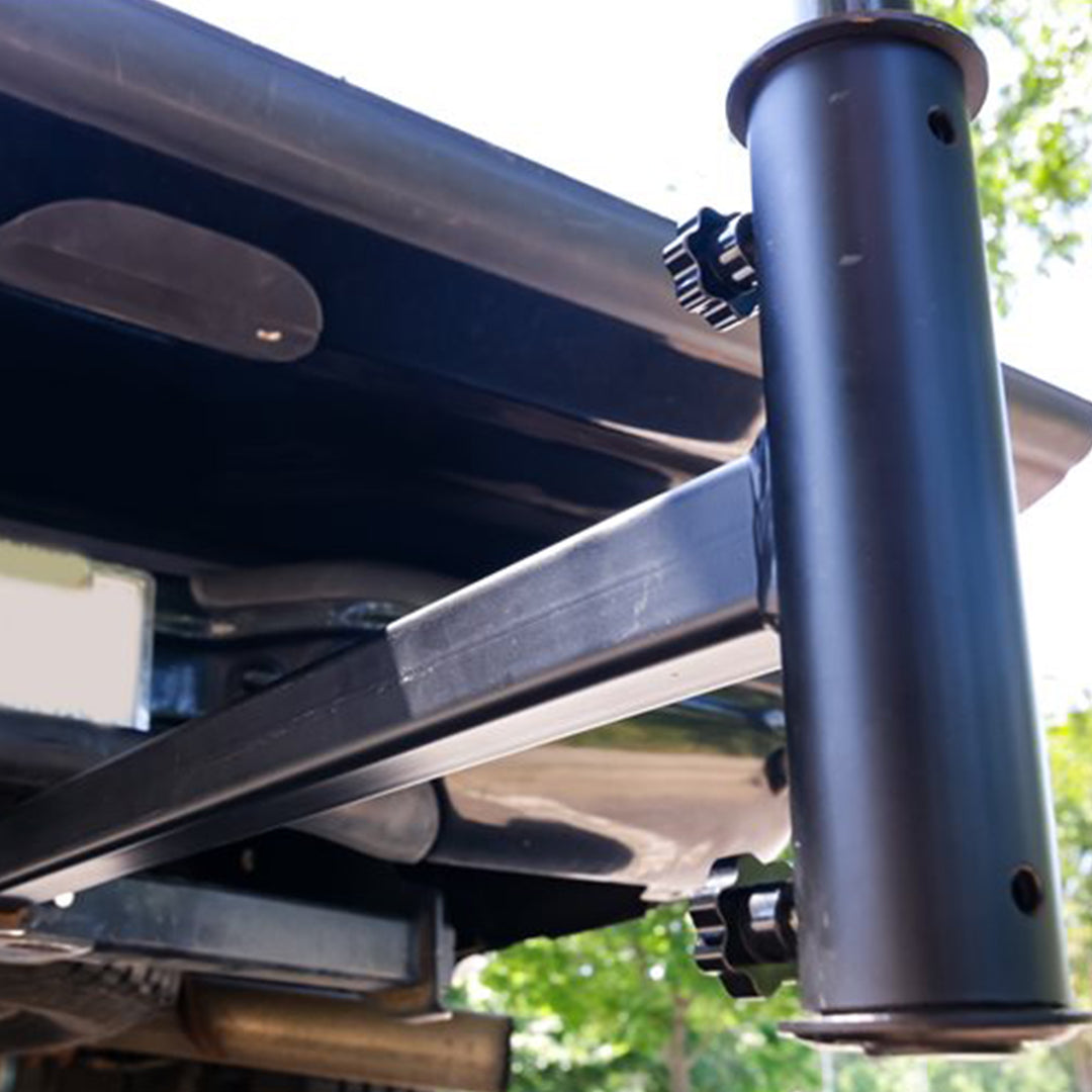Camco Durable Alloy Steel Hitch Mount Umbrella Holder (Open Box) - VMInnovations