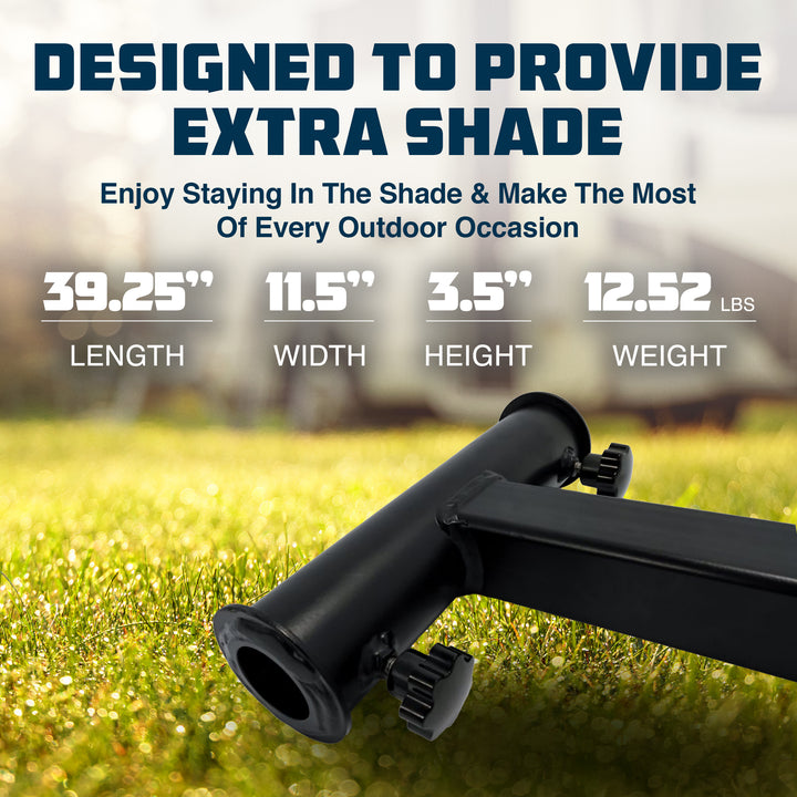 Camco Durable Alloy Steel Hitch Mount Umbrella Holder (Open Box) - VMInnovations