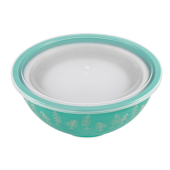 Camco Life is Better at Campsite 8pc Melamine Nesting Bowl Set w/Lids (Open Box)