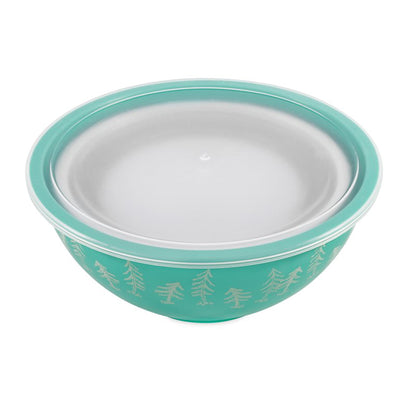Camco Life is Better at The Campsite 8 Pc Melamine Nesting Bowl Set w/Lids(Used) - VMInnovations