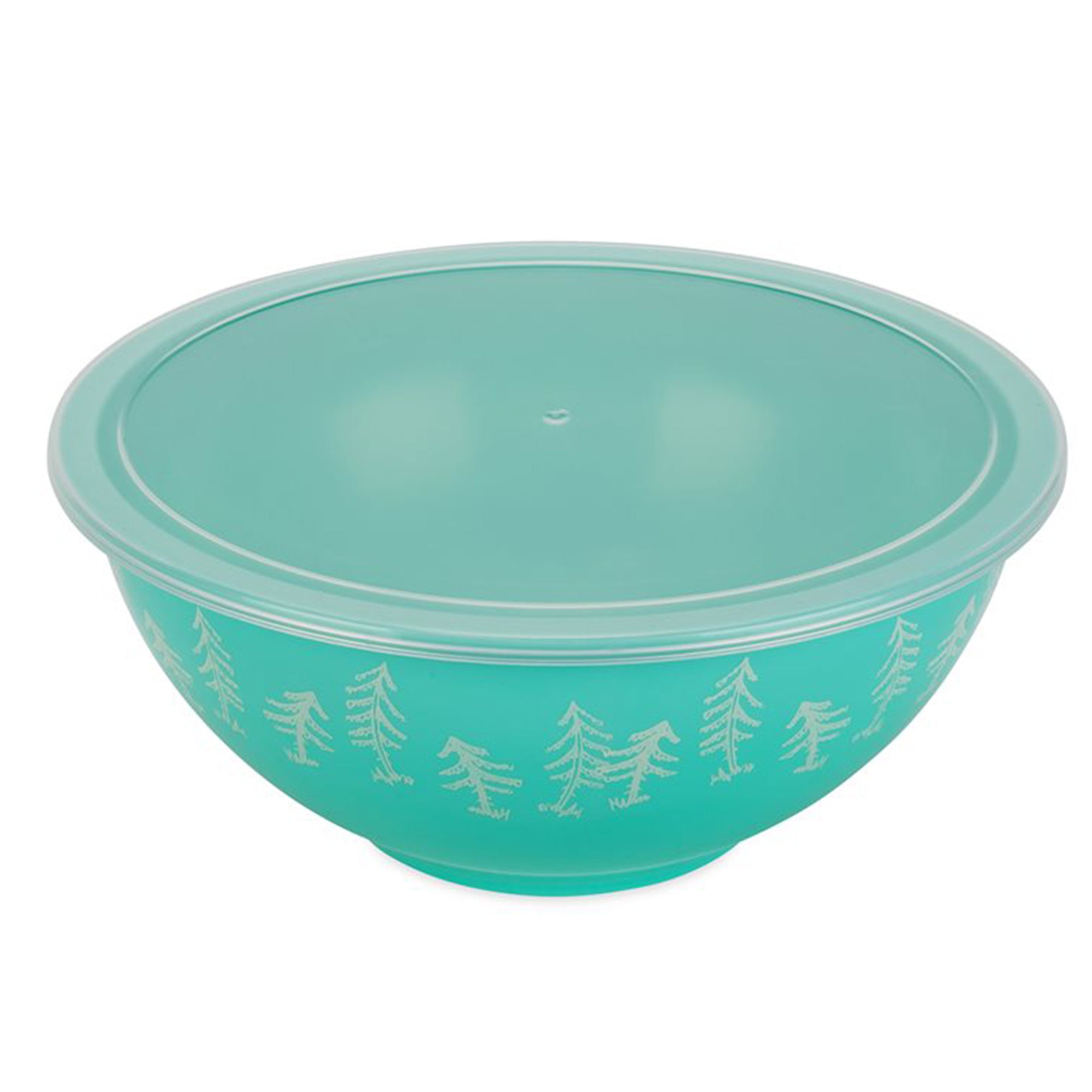 Camco Life is Better at The Campsite 8 Piece Melamine Nesting Bowl Set with Lids - VMInnovations
