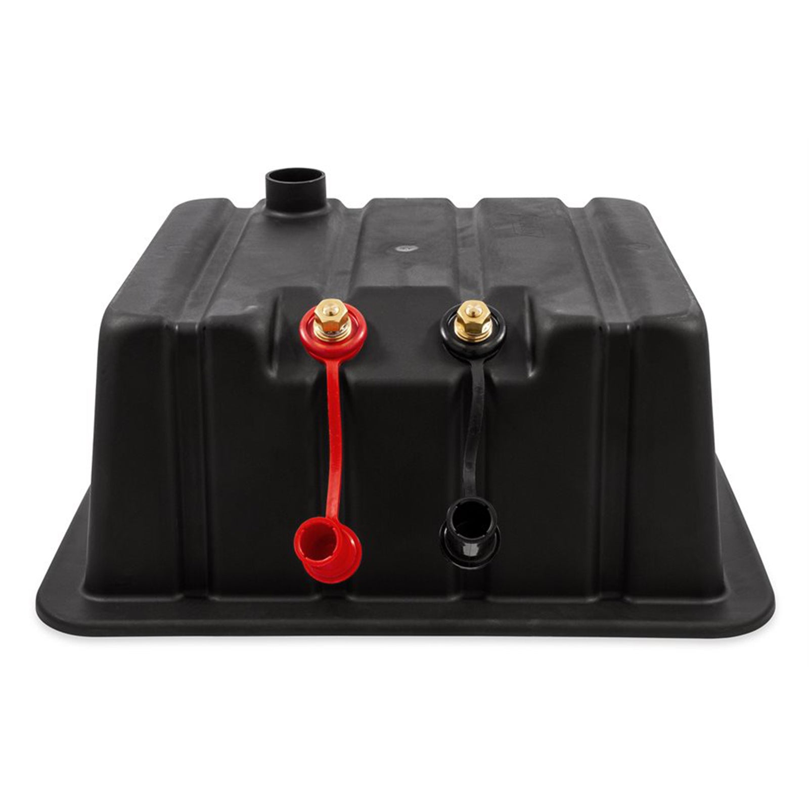 Vented RV/Marine Double SideBySide Polymer Battery Box Set, Black (Open Box) - VMInnovations
