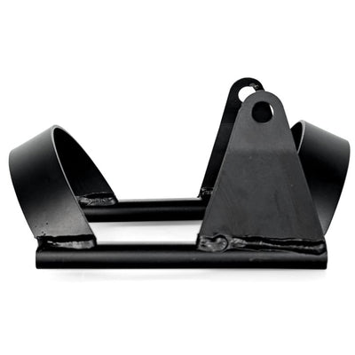 Camco Motorcycle Wheel Chock Mount w/Handlebar Straps & Universal Fit (Open Box) - VMInnovations