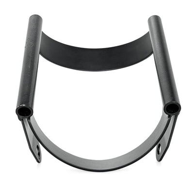 Camco Motorcycle Wheel Chock Mount w/Handlebar Straps & Universal Fit (Open Box) - VMInnovations