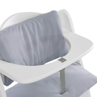 hauck AlphaPlus Grow Along Wooden High Chair w/Alpha Tray Table & Deluxe Cushion