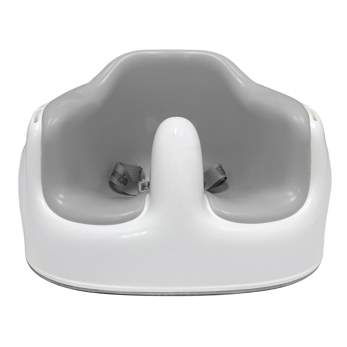 Bumbo Sturdy Floor Seat LITE with Cushioned Seat and Safety Strap, Cool Grey - VMInnovations