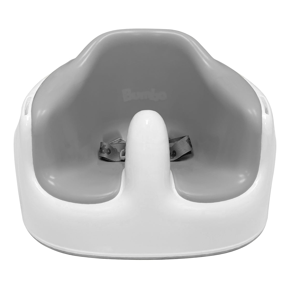Bumbo Sturdy Floor Seat LITE with Cushioned Seat and Safety Strap, Cool Grey - VMInnovations
