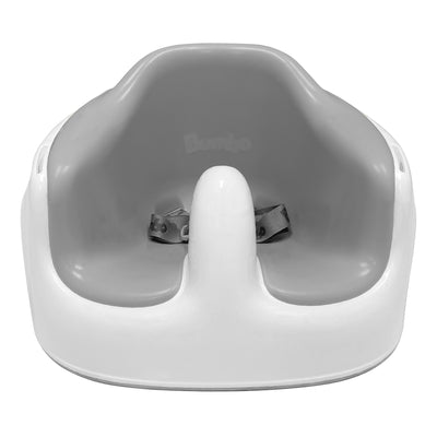 Bumbo Sturdy Floor Seat LITE with Cushioned Seat and Safety Strap, Cool Grey - VMInnovations
