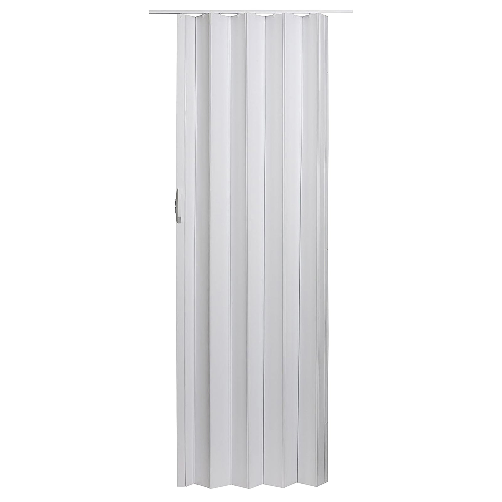 LTL Home Products Via 36" x 80" Vinyl PVC Hinged Single Folding Door, White - VMInnovations