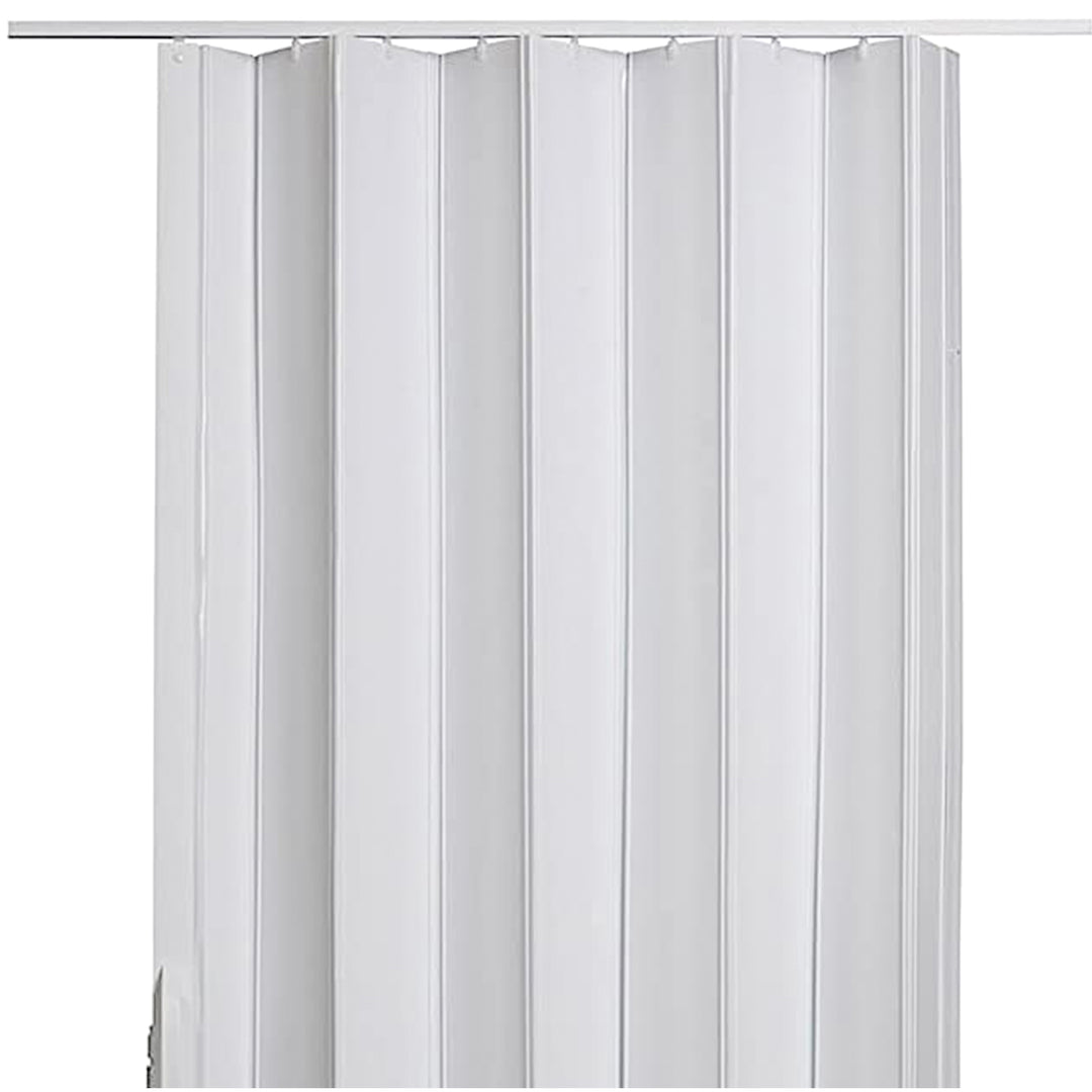 LTL Home Products Via 36"x80" Vinyl PVC Hinged Single Folding Door, White (Used)