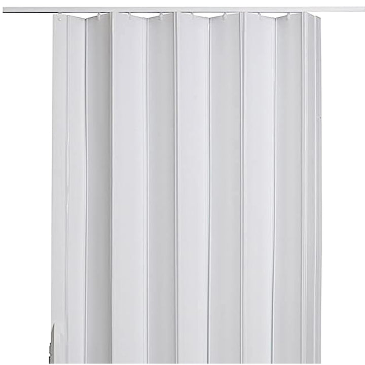 LTL Home Products Via 36"x80" Vinyl PVC Hinged Single Folding Door, White (Used)
