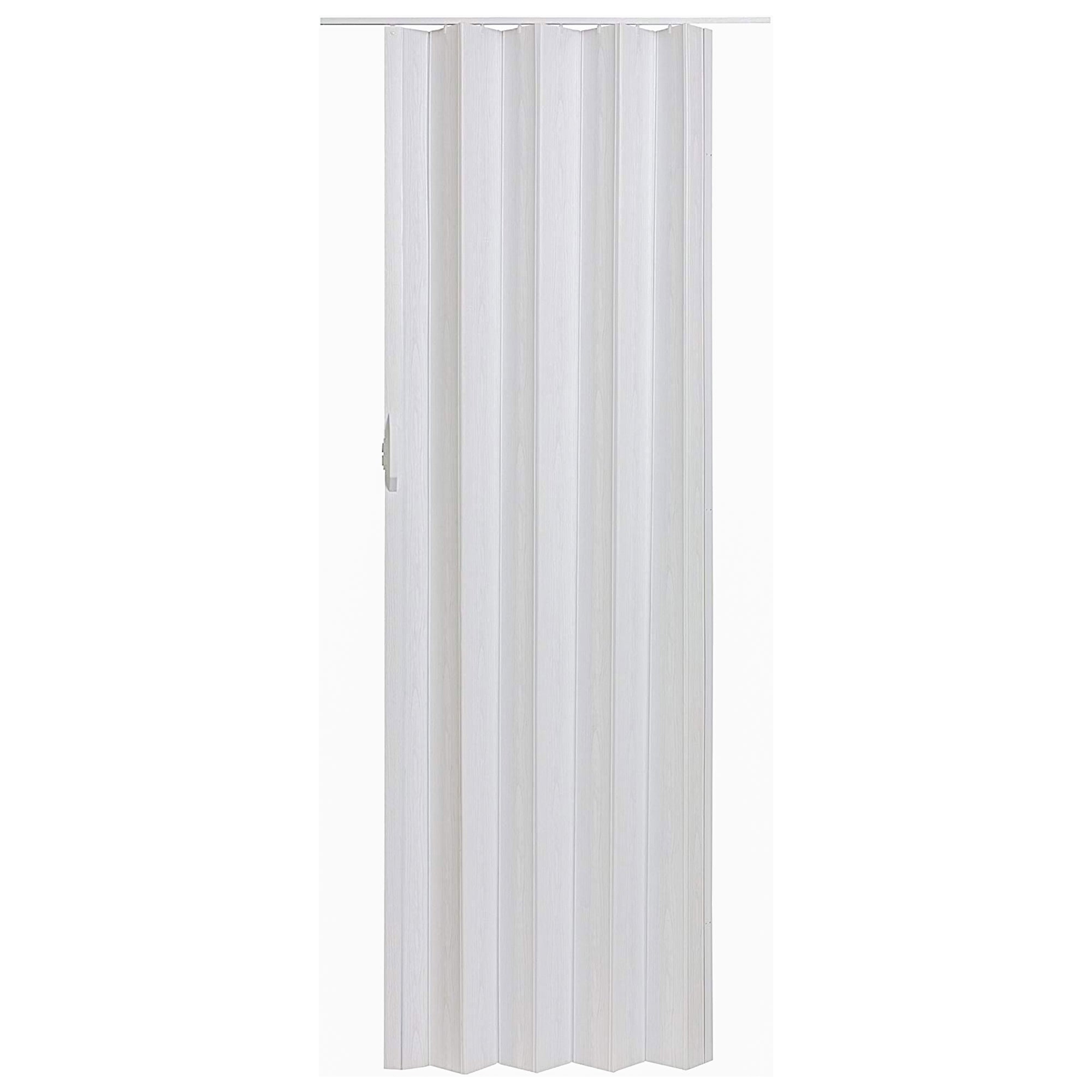 LTL Home Products Via 36" x 80" Vinyl Hinged Single Folding Door, White Mist - VMInnovations