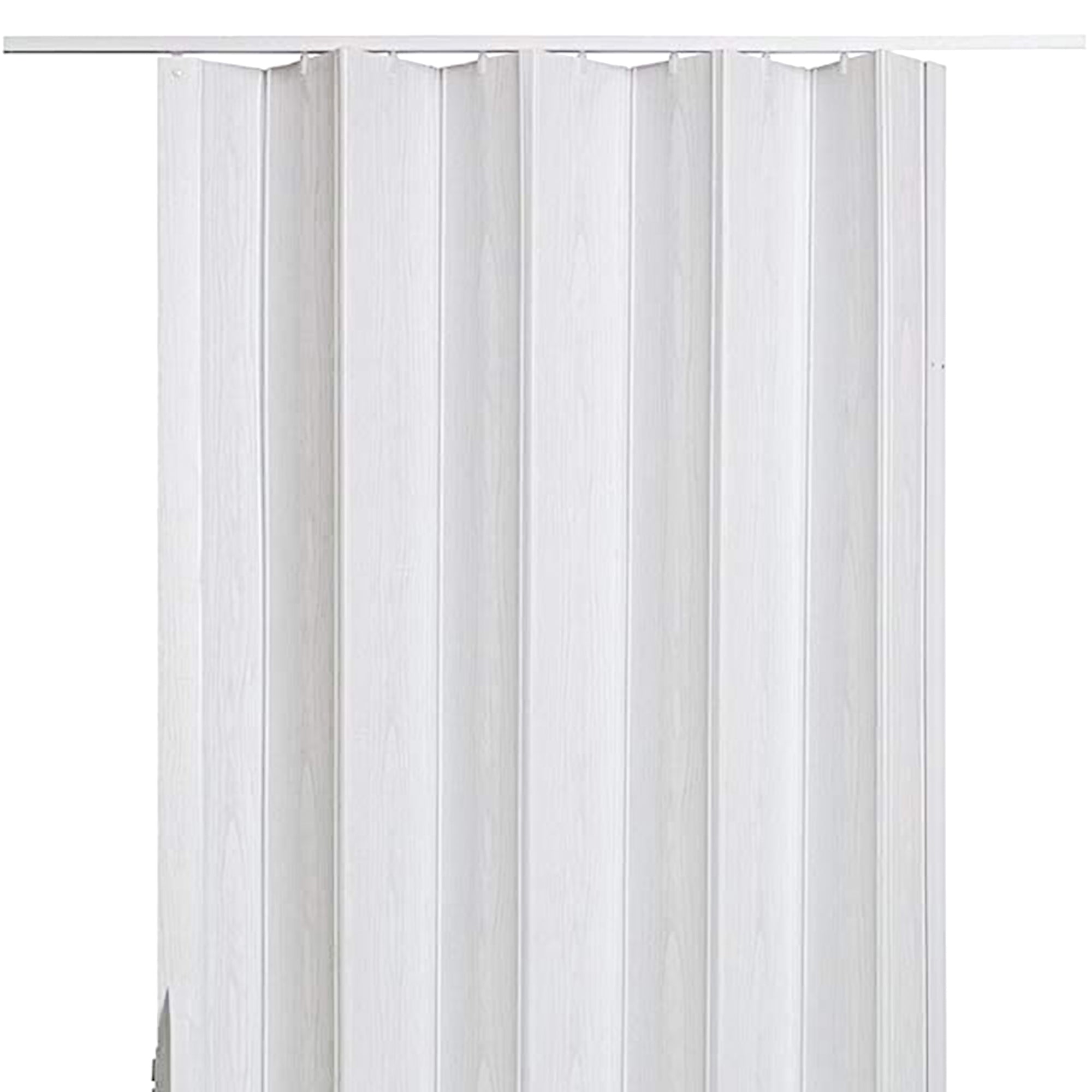 LTL Home Products Via 36" x 80" Vinyl Hinged Single Folding Door, White Mist - VMInnovations