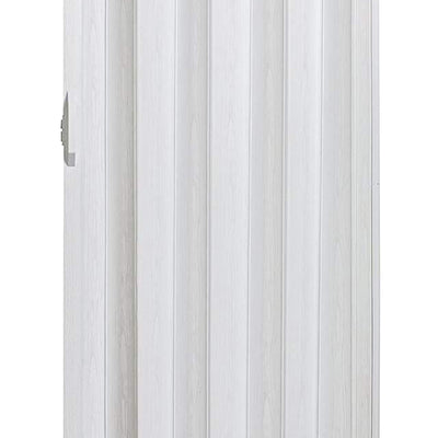 LTL Home Products Via 36" x 80" Vinyl Hinged Single Folding Door, White Mist - VMInnovations