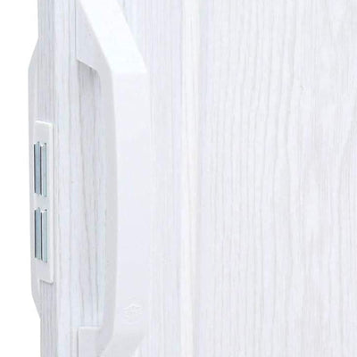 LTL Home Products Via 36" x 80" Vinyl Hinged Single Folding Door, White Mist - VMInnovations