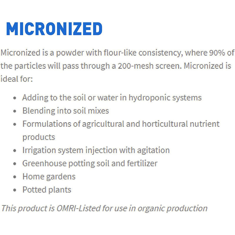 Azomite 44 lbs Micronized Organic Trace Mineral Soil Fertilizer Powder (3 Pack)
