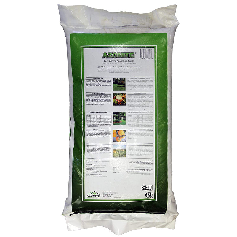 AZOMITE 44 lbs Granulated Trace Mineral Soil Additive Micro Fertilizer, (3 Pack)